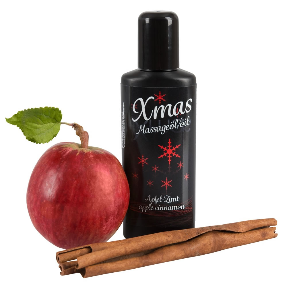 Christmas massage oil apple and cinnamon