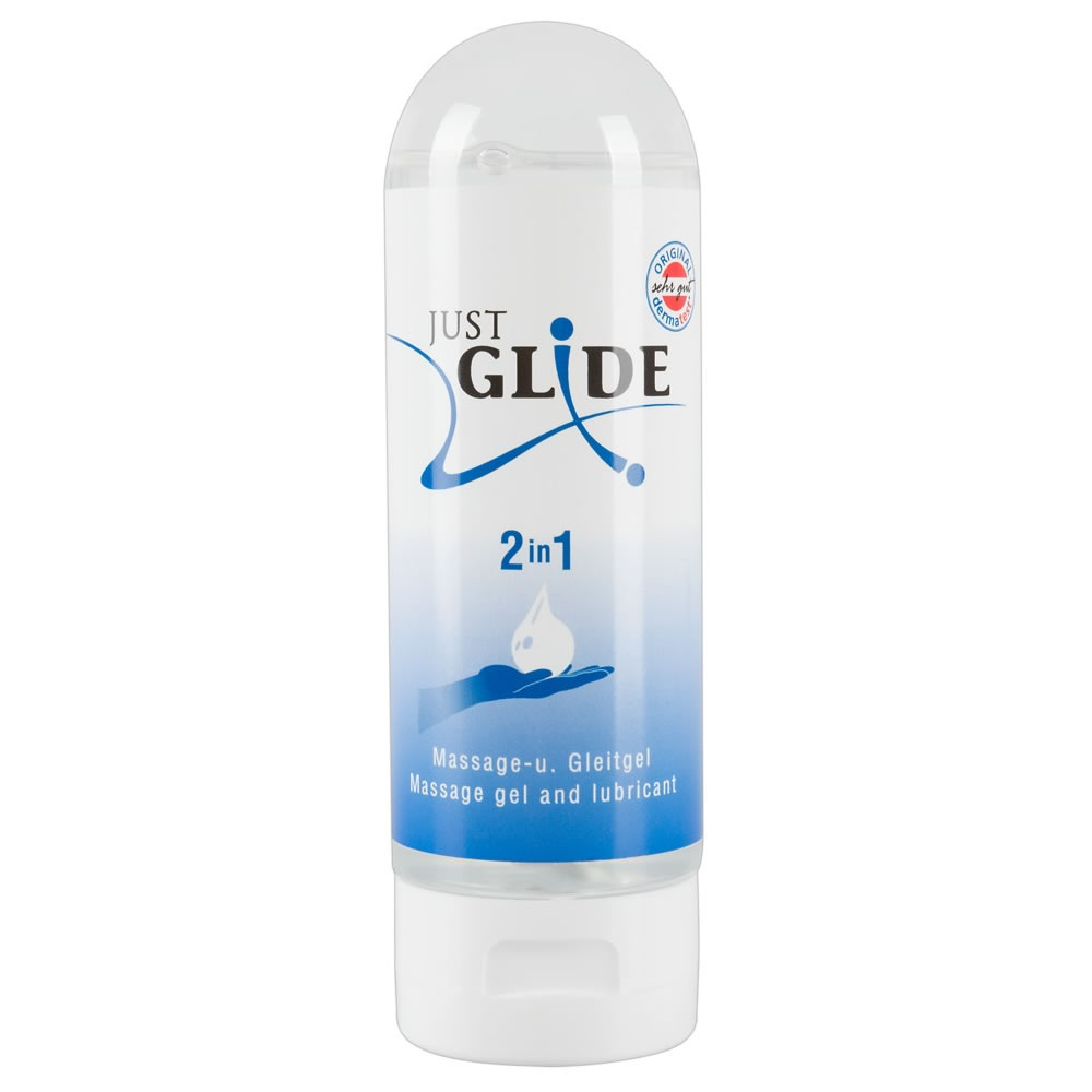 Just Glide 2 in1 lubricant and massage oil