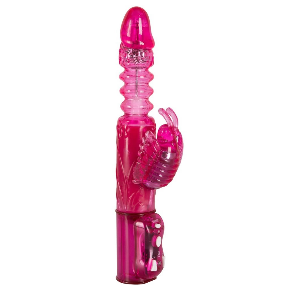 Crazy clit tickler butterfly Pearl Vibrator