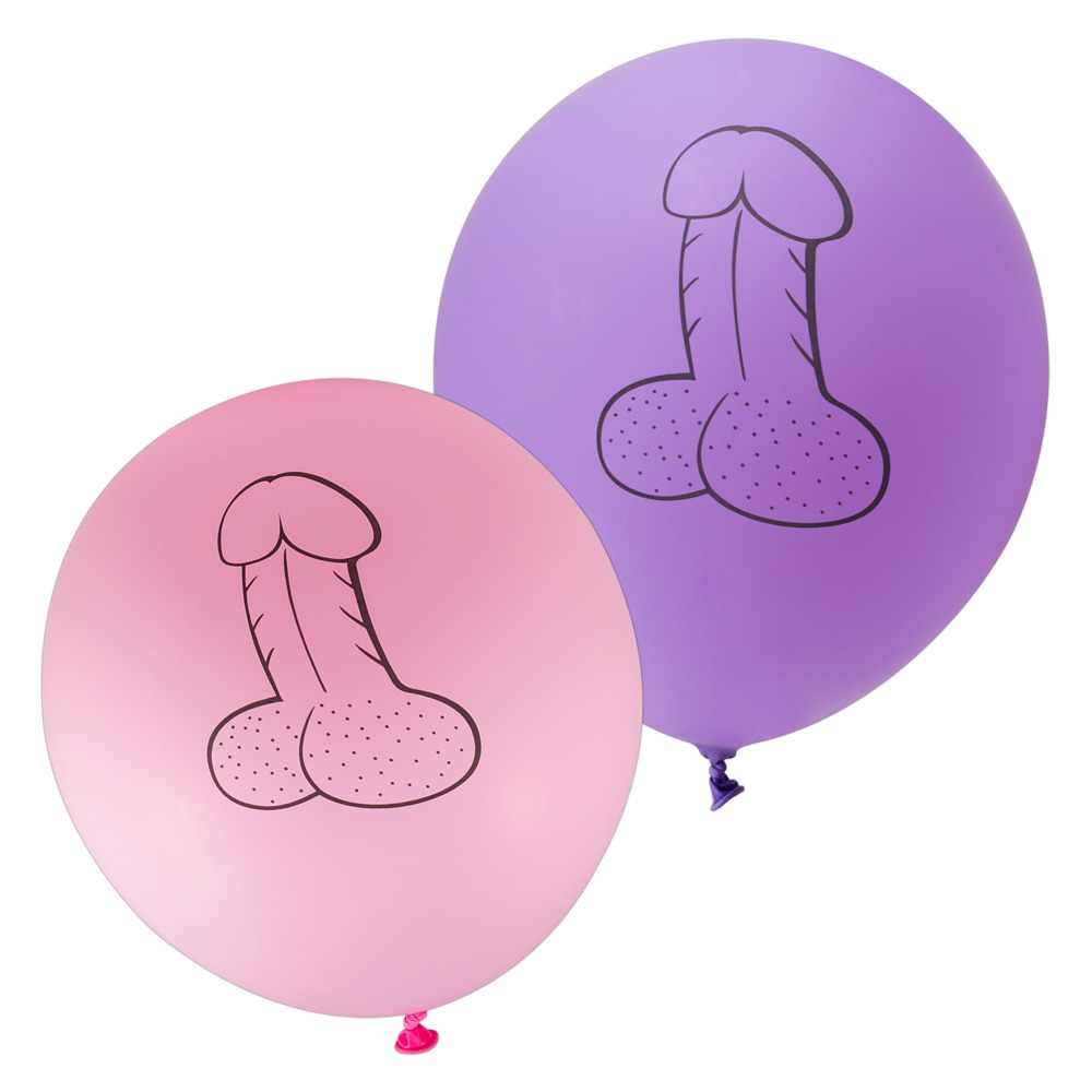 Balloner med Penis ptrykt