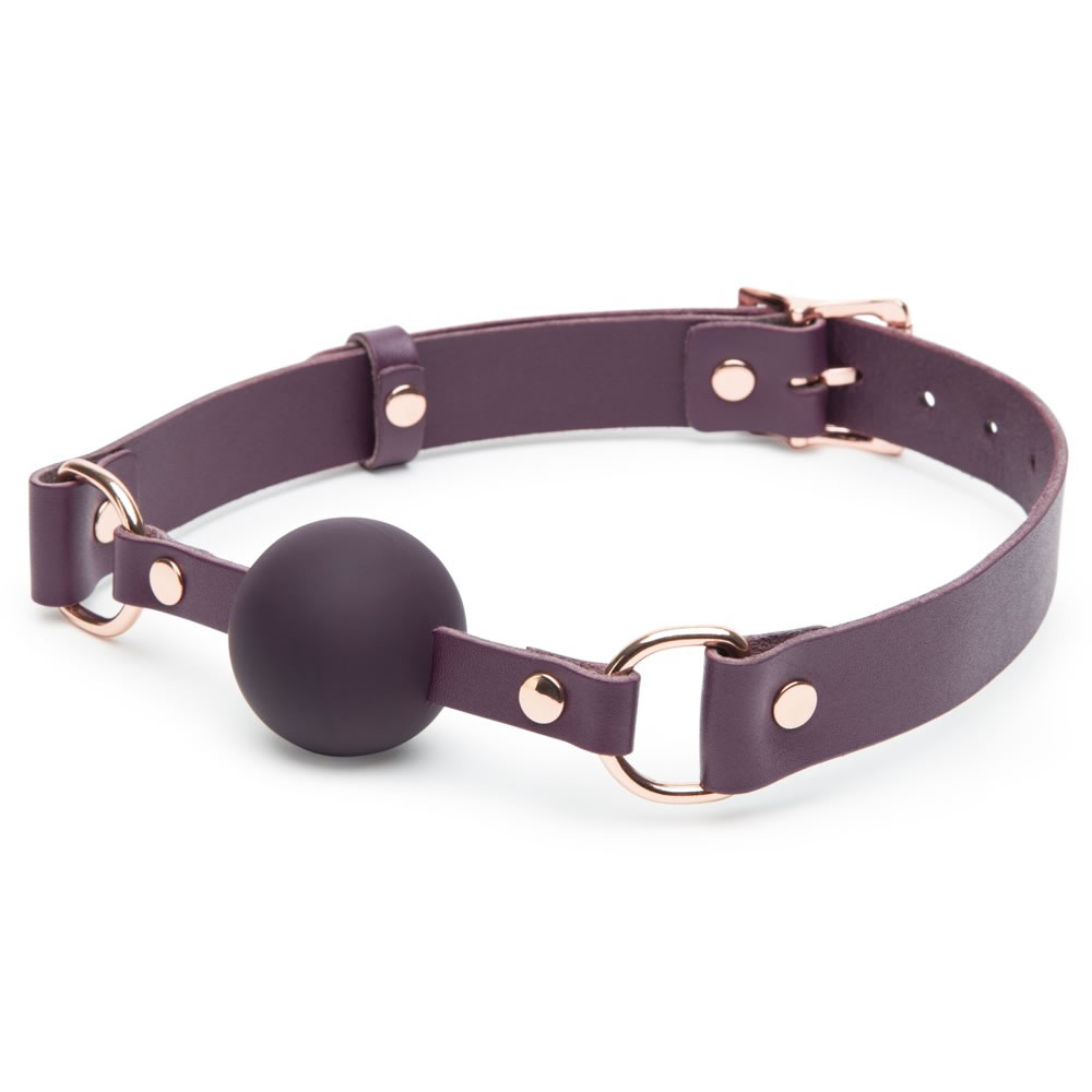 Leather Ball Gag from Fifty Shades Collection