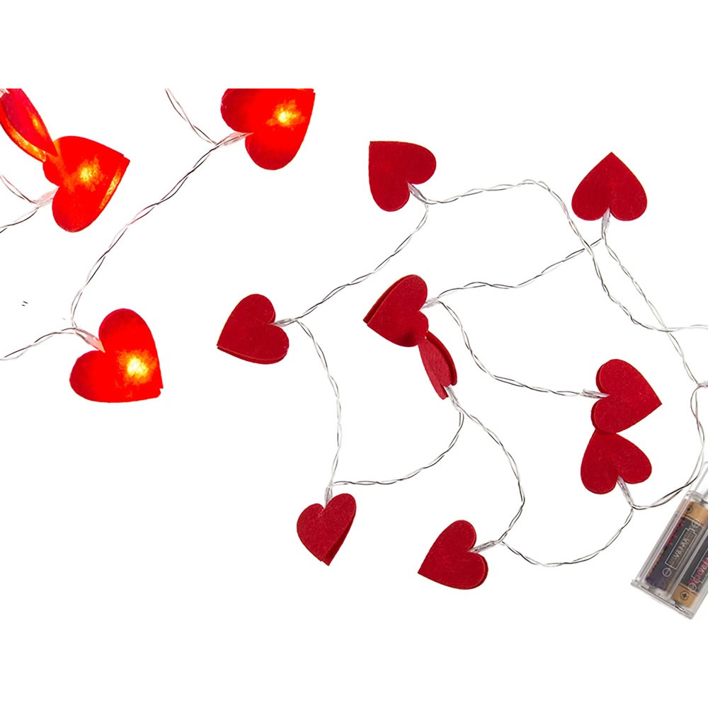 LED Heart-shaped Fairy Lights