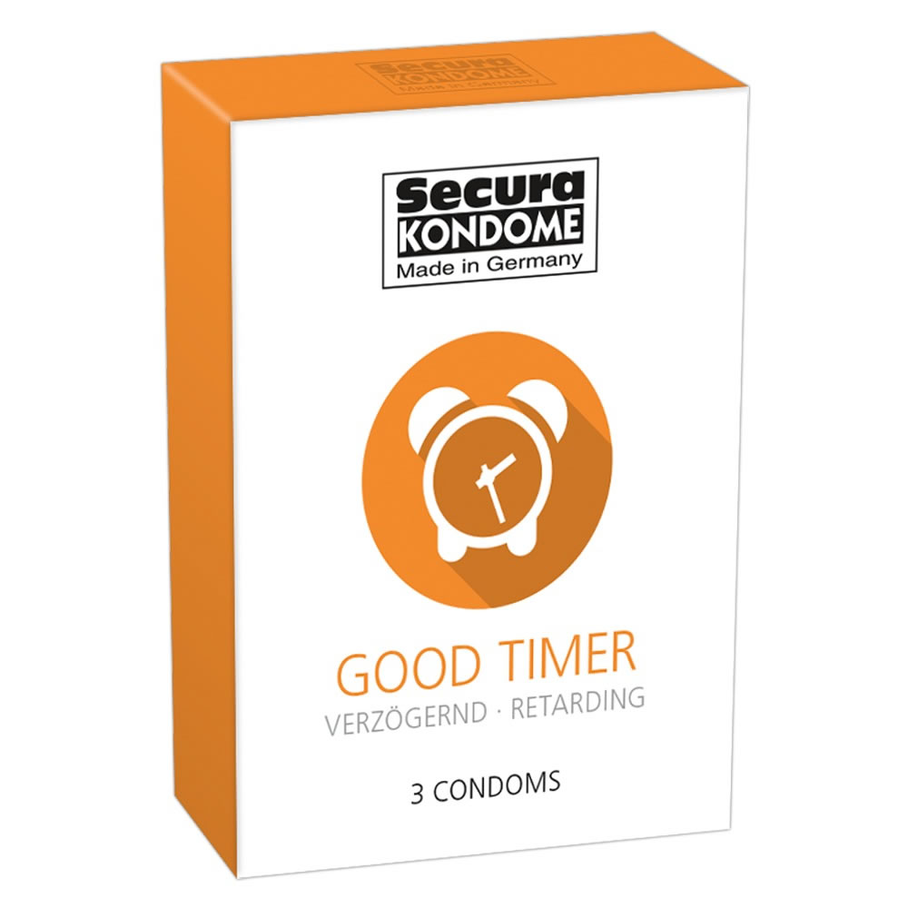 Secura Good Timer Kondom - Lngere erektion