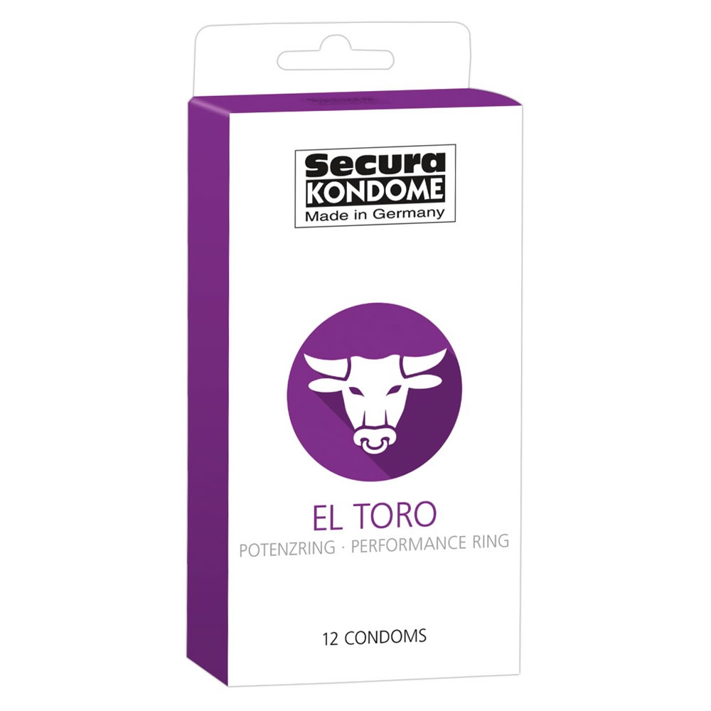 Secura El Toro Kondom mit Potenzring