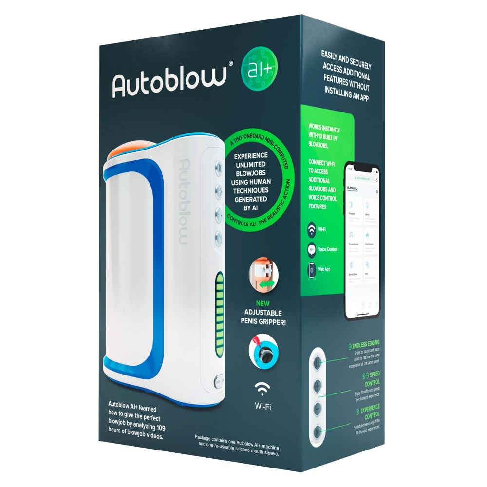 Autoblow A.I. Plus Blowjob Machine & Masturbator