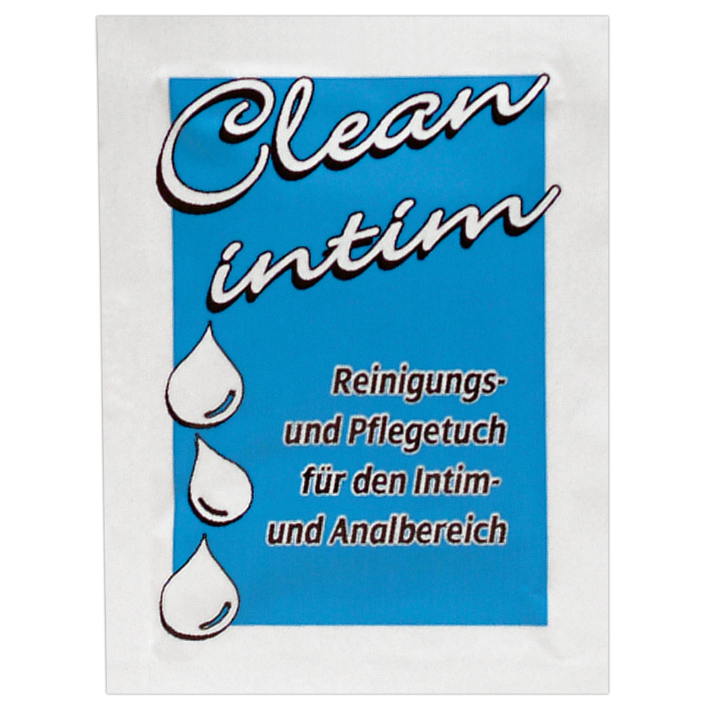 Clean Intim - vdservietter til flsom hud og intim brug