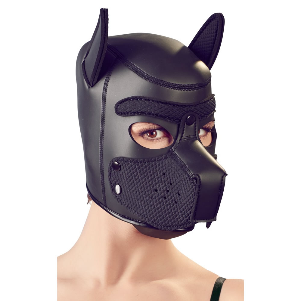 Bad Kitty Hundekopfmaske aus Neopren