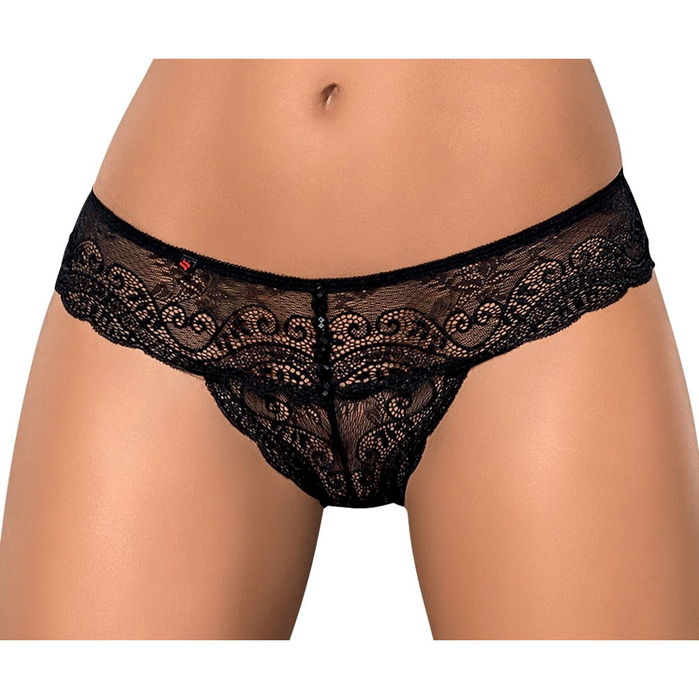 Obsessive Lace Brazilian G-string Thong