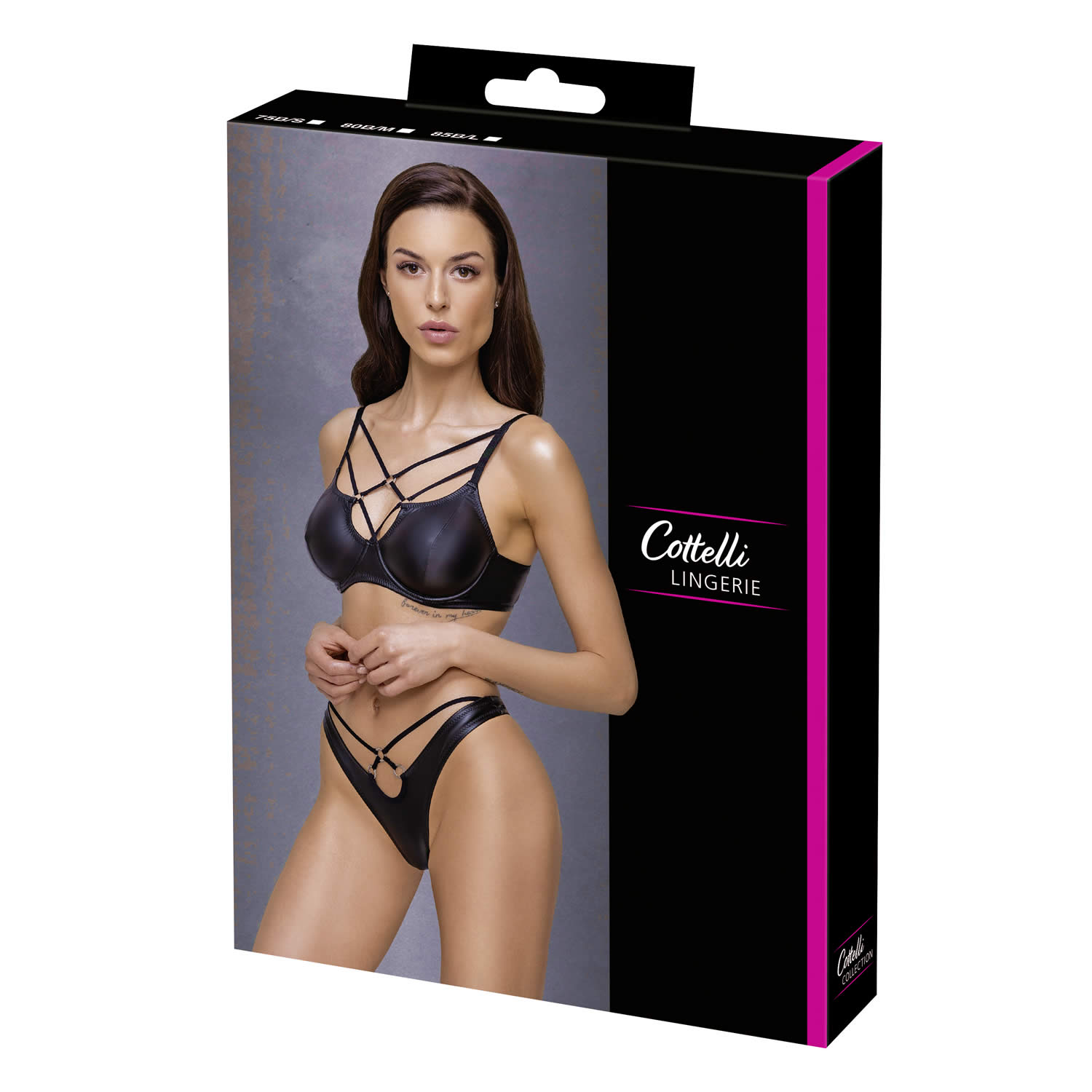 Wetlook BH st med Cage-Strap