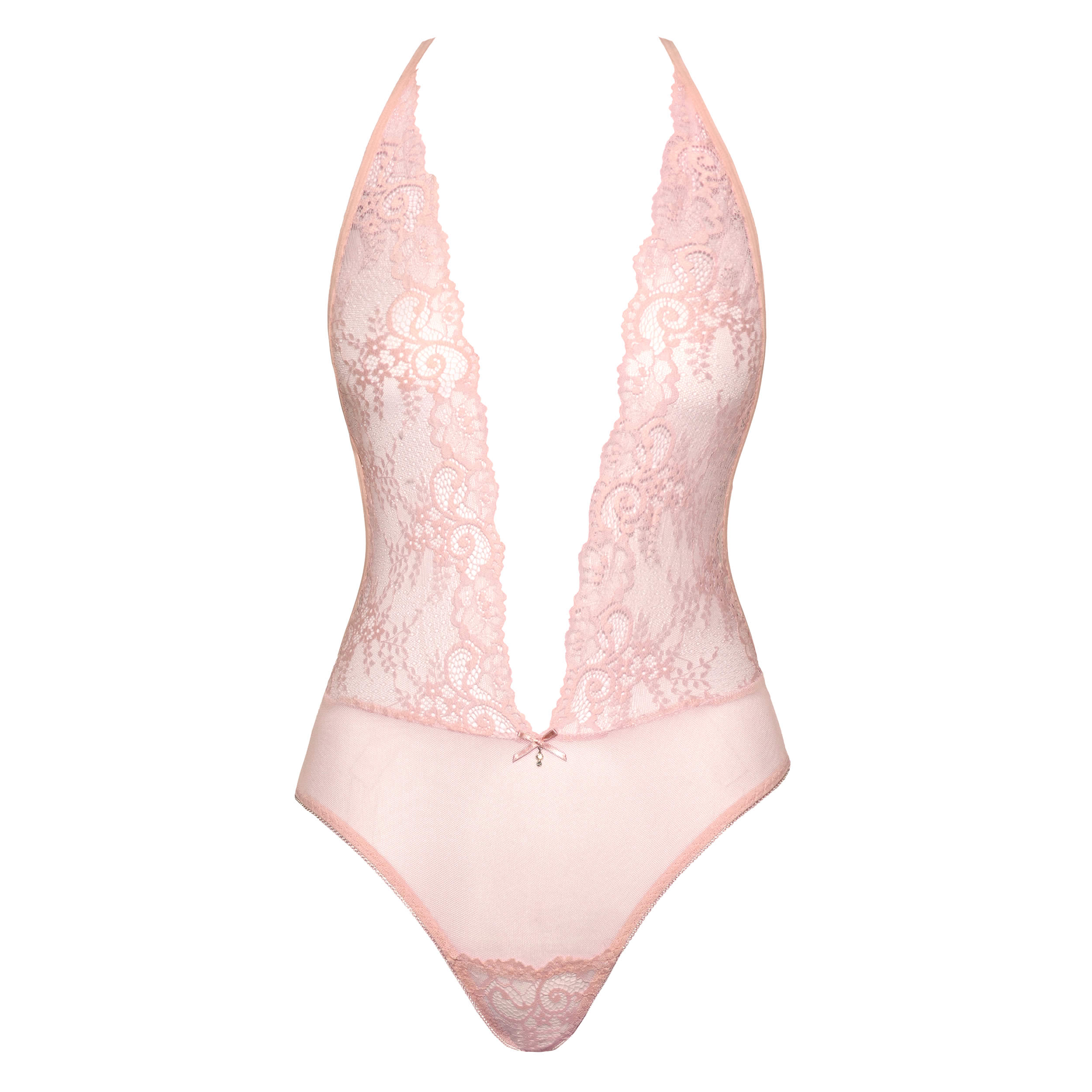 Kissable Lace Body in Rose