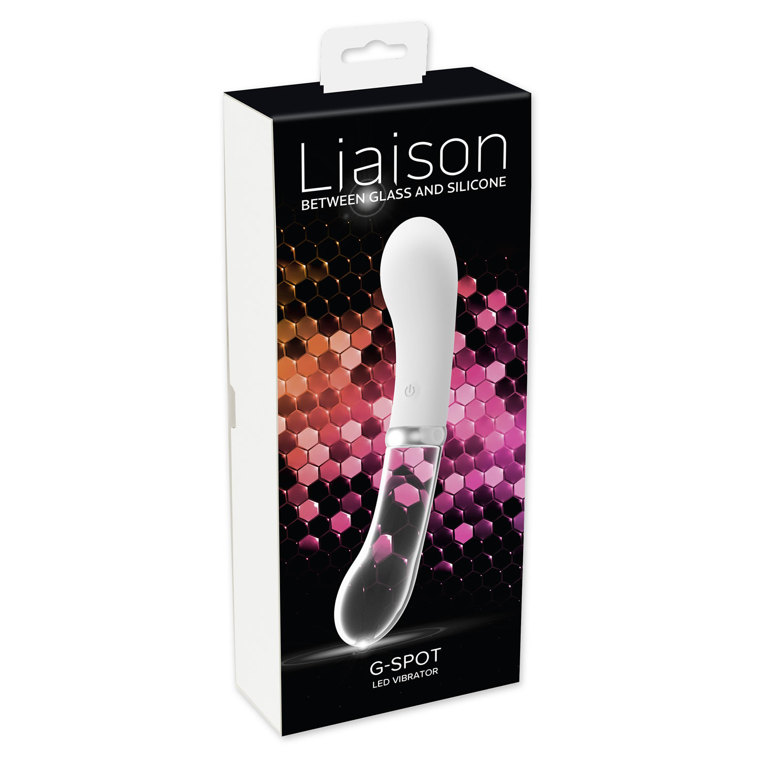 Liaison G-spot LED Vibrator in Silicone and Glass