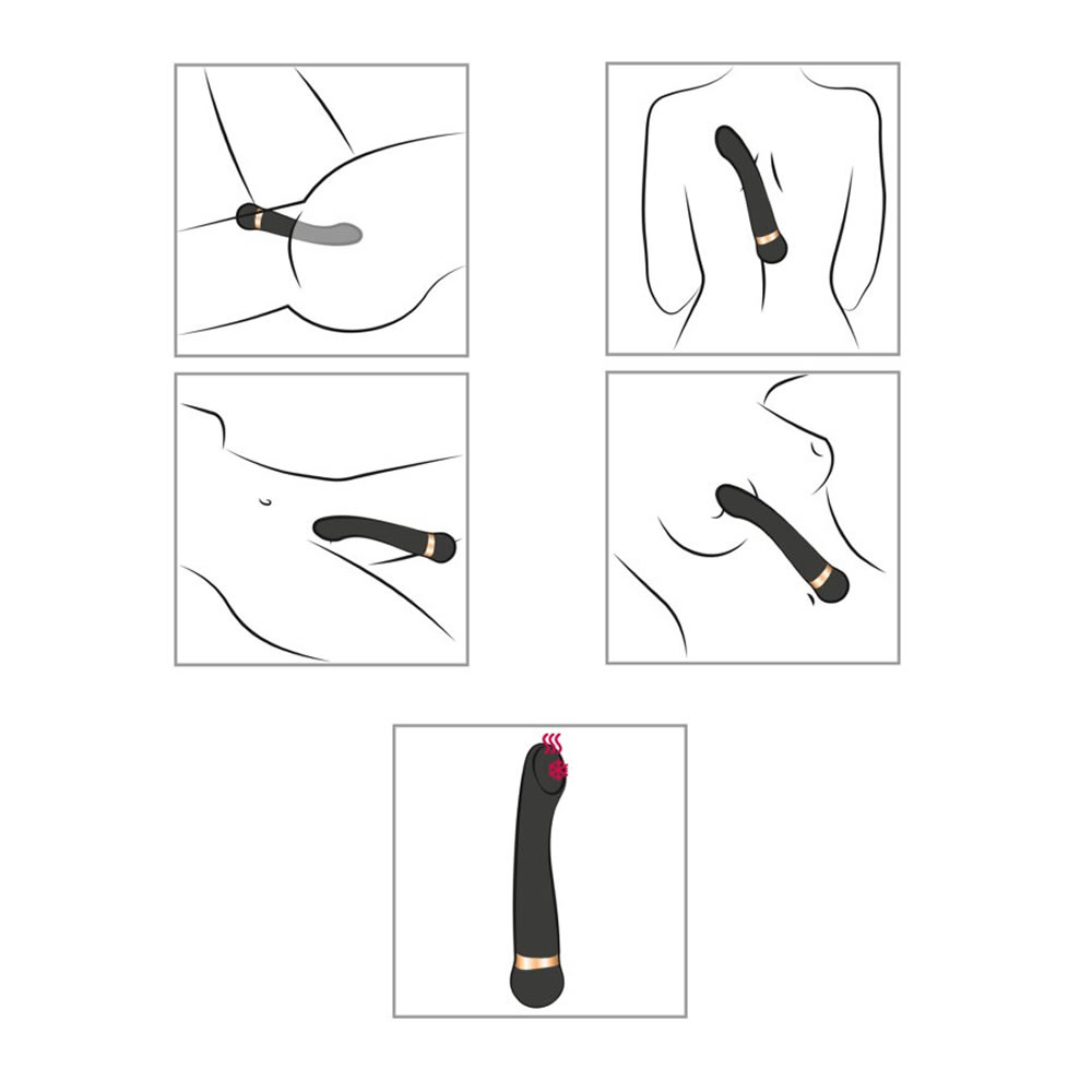 Hot N Cold Vibrator with Heat and Cooling Effect