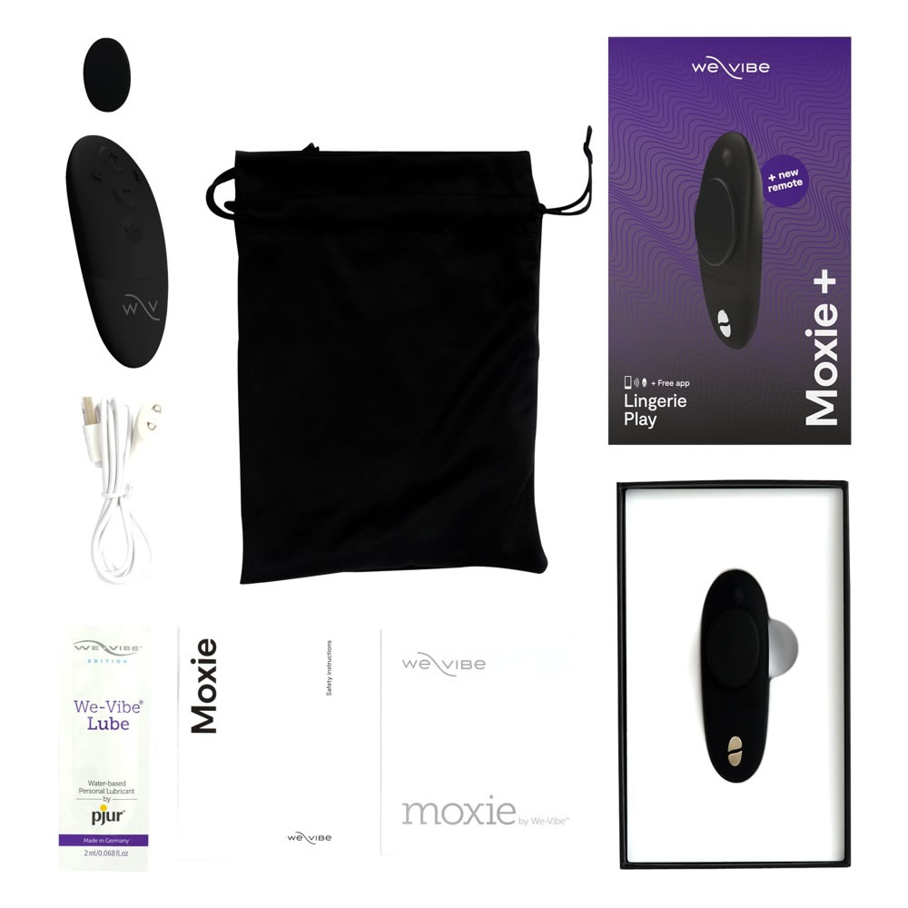We-Vibe Moxie+ Lay-on Vibrator with Remote and App