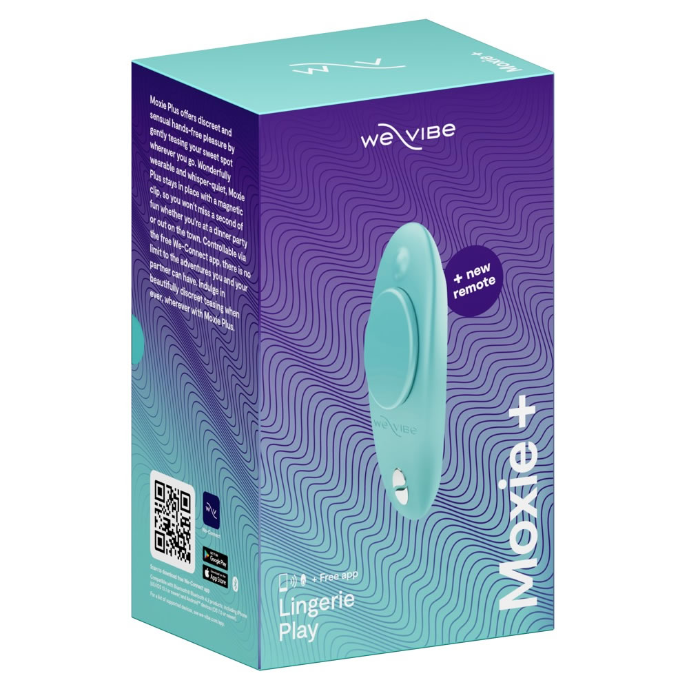 We-Vibe Moxie Plus Trusse Vibrator med App og Fjernbetjening