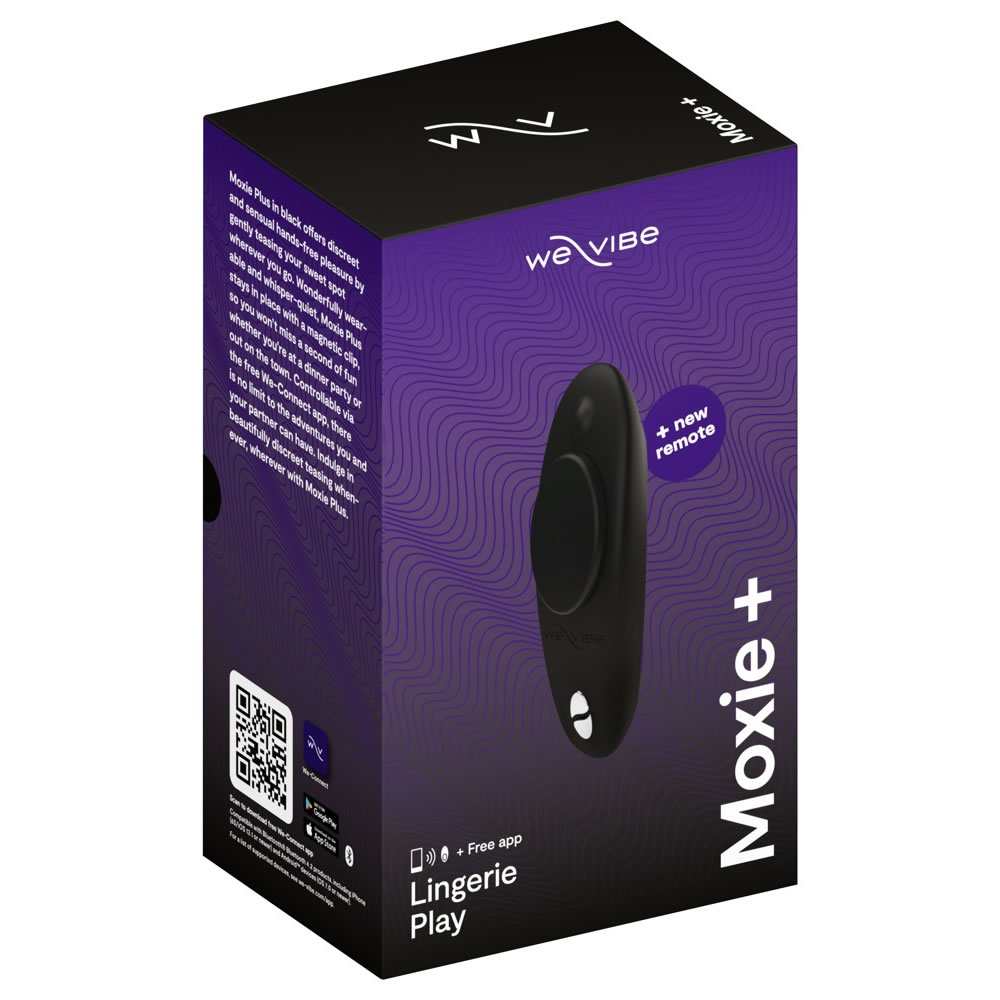 We-Vibe Moxie Plus Trusse Vibrator med App og Fjernbetjening