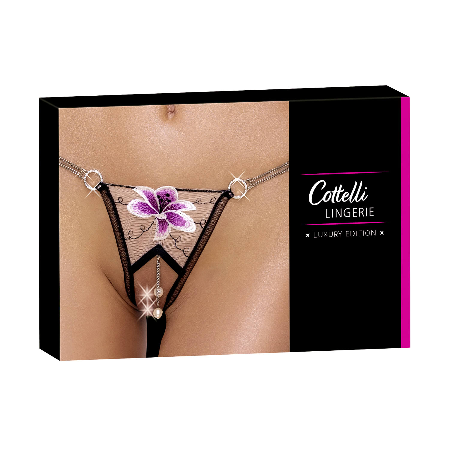 Crotchless String with Bling