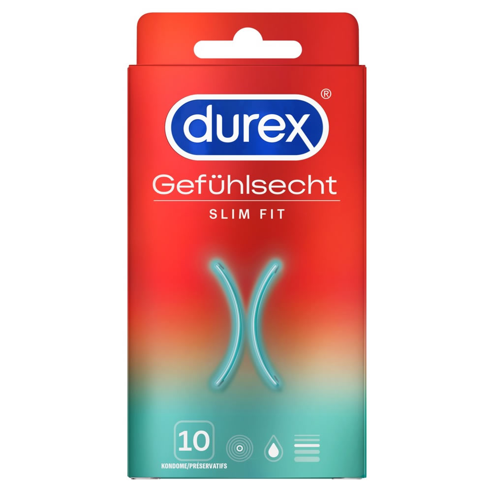 Durex Gefhlsecht Slim Slank Kondom