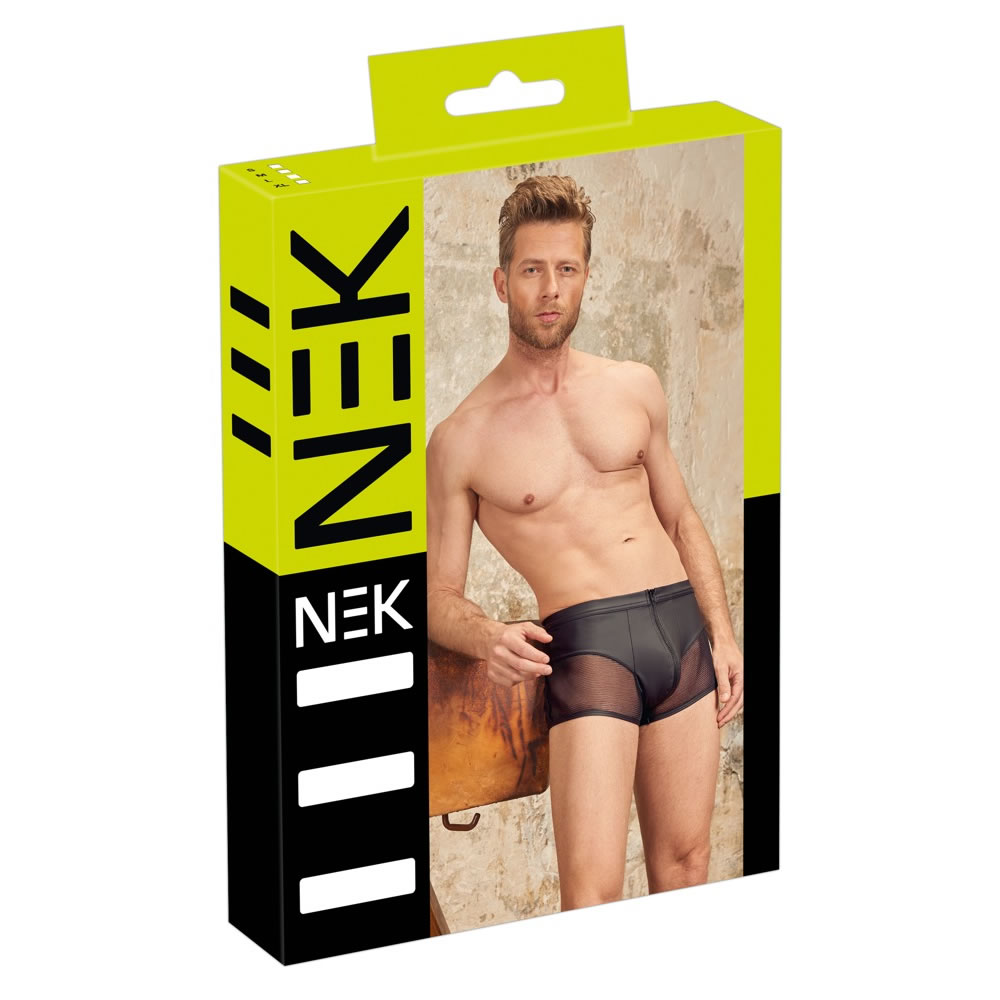 NEK Boxer Pants in Wetlook with Net