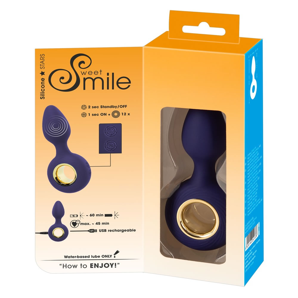 Sweet Smile Anal Plug mit Vibrator