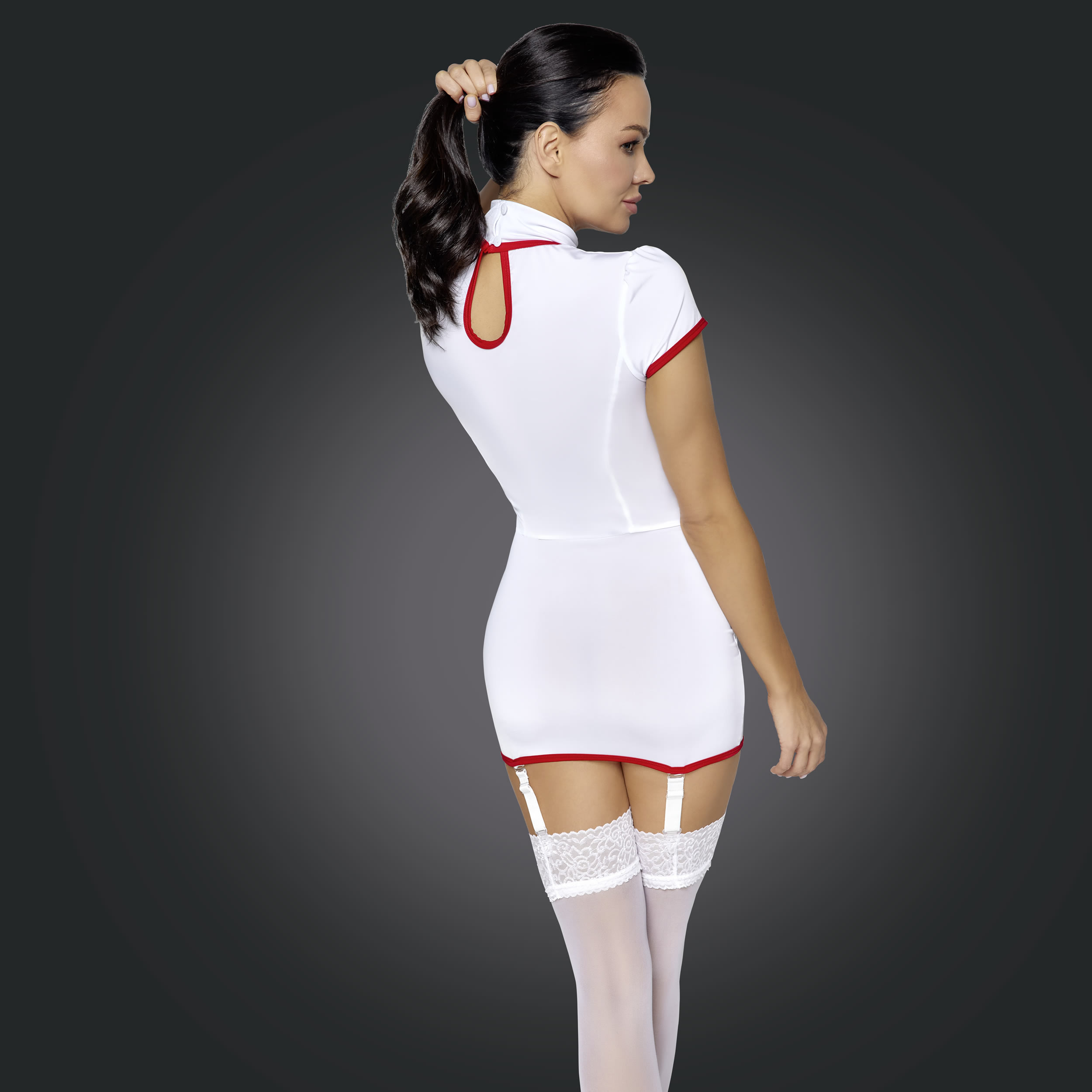 Sygeplejerske kostume og kjole