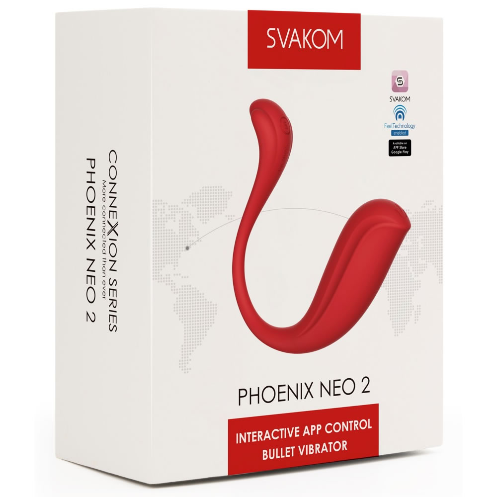 Svakom Phoenix Neo 2 Par Vibrator med App Styring
