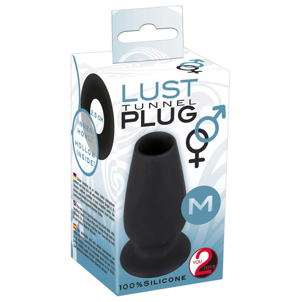 Lust Tunnel Butt Plug wit Hole in the Middle
