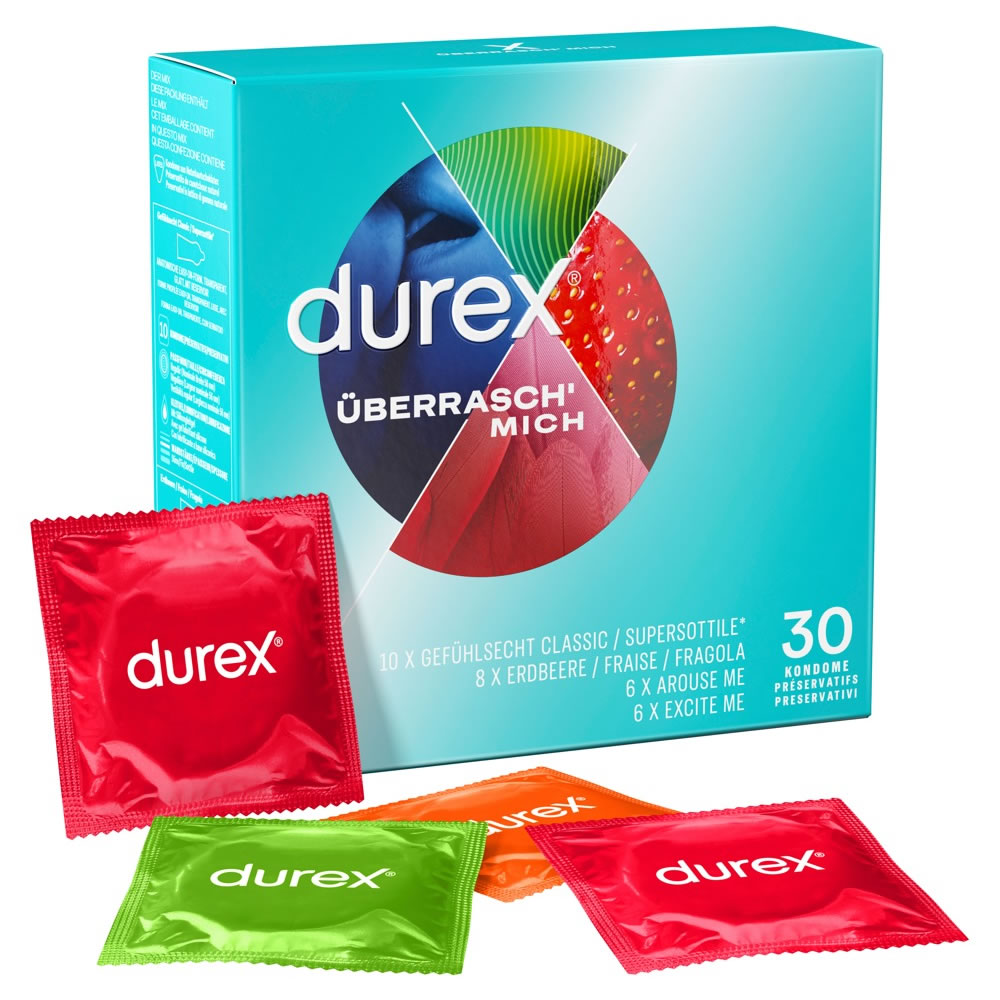 Durex Surprise Me Condom with 4 different types