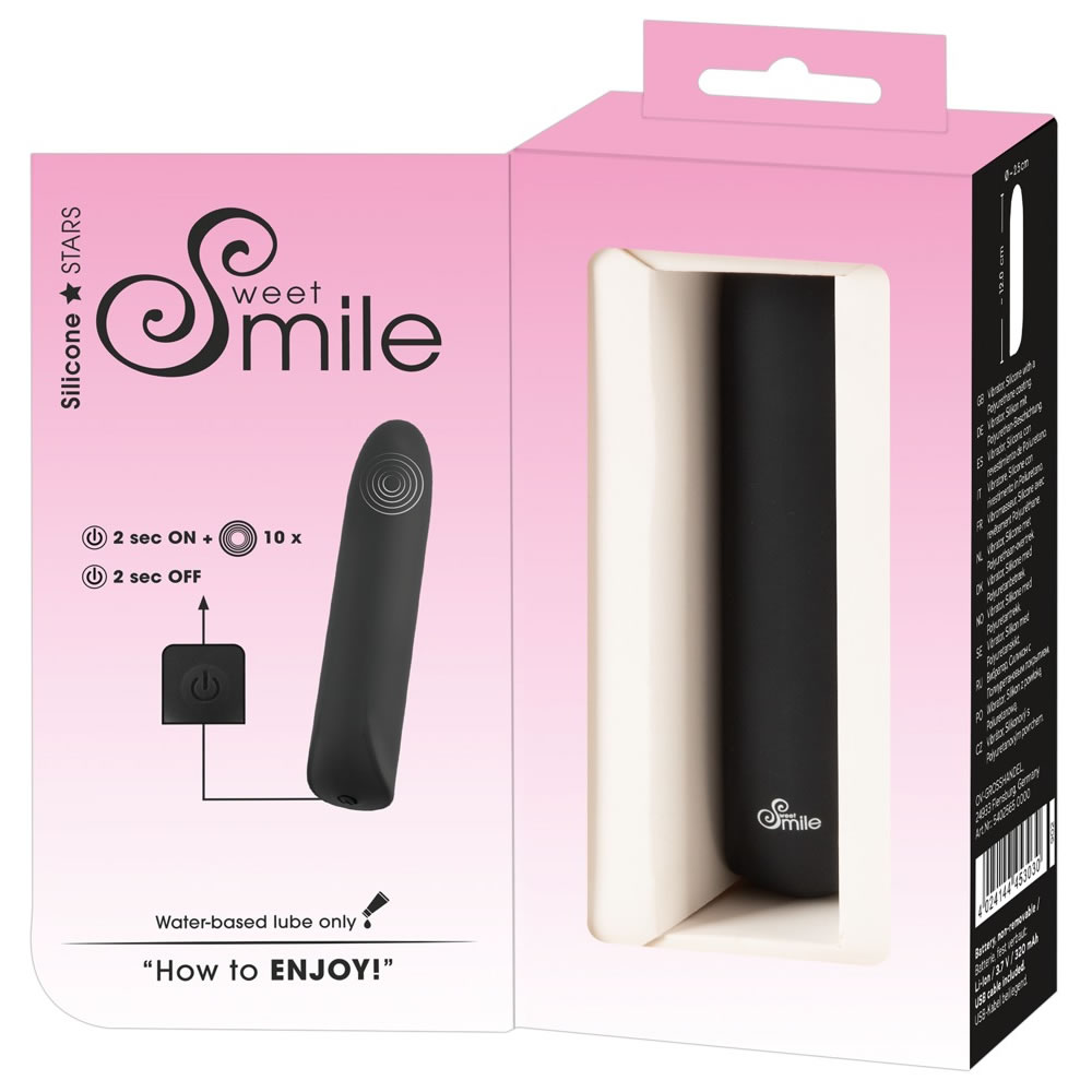 Sweet Smile Mini Silicone Vibrator that is Waterproof