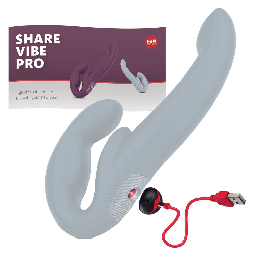 Fun Factory Share Vibe Pro Strap-on Dobbelt Vibrator