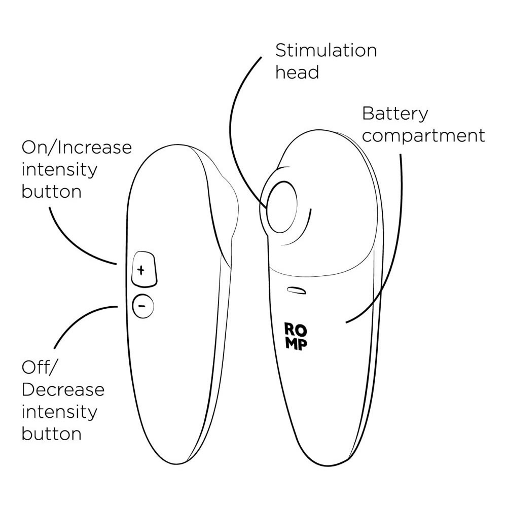 ROMP Switch X Pulsator - Klitoris Stimulator