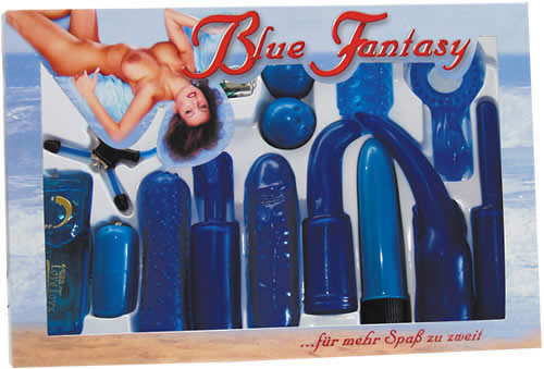 Blue Fantasy Sexspielzeug Set