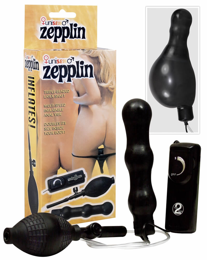 Unisex Zepplin Infatable Vibrator