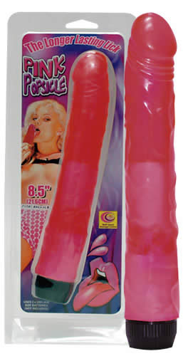 Pink Popsicle Dildo Vibrator