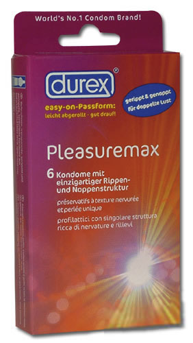 Durex Pleasuremax 6 Kondomer