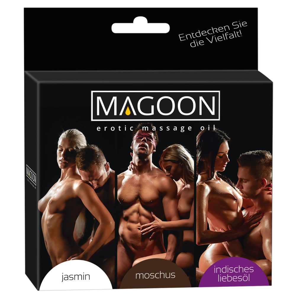 Magoon Massage set 3 x 50ml Massage oil