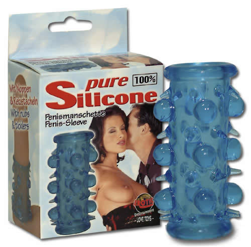 Pure Silicone Penis-Sleeve