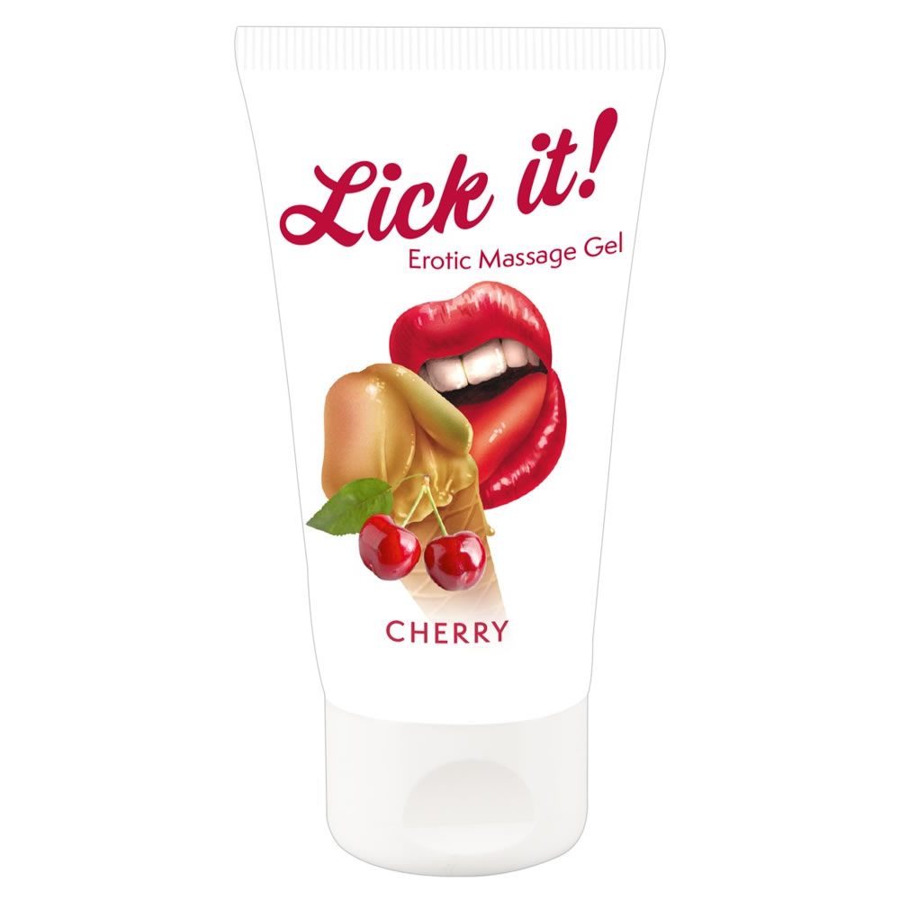Lick-it Cherry Kirsebr Massage Olie