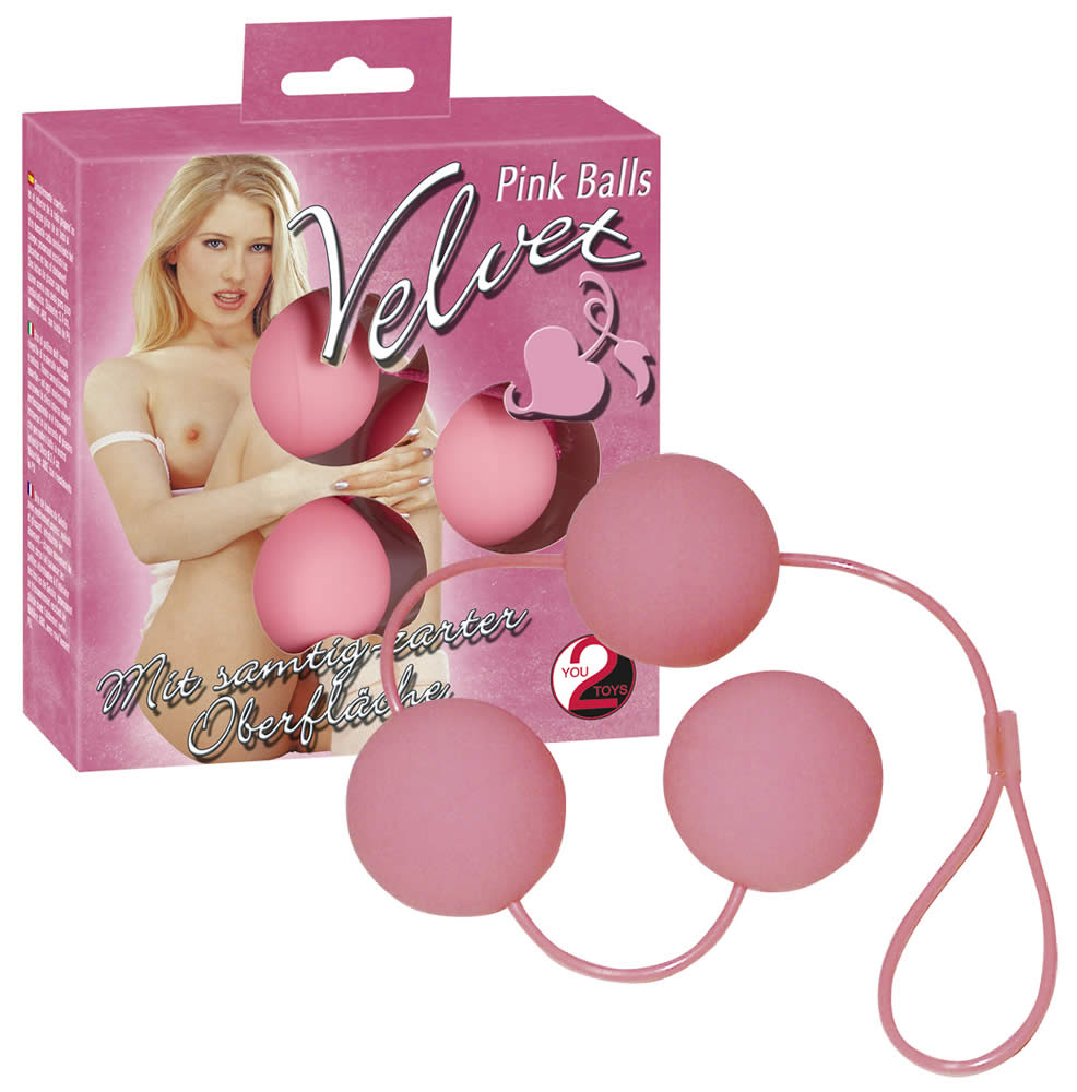 Velvet Pink Balls - Liebeskugeln