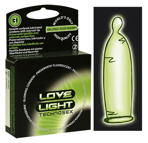 Love Light glowing condoms