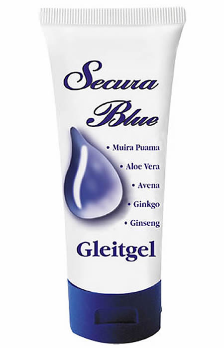 Secura Blue Glidecreme med Aloe Vera