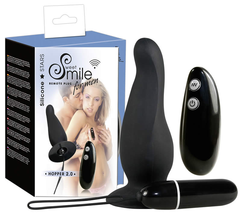 Smile Hopper 2.0 Anal Vibrator with Remote