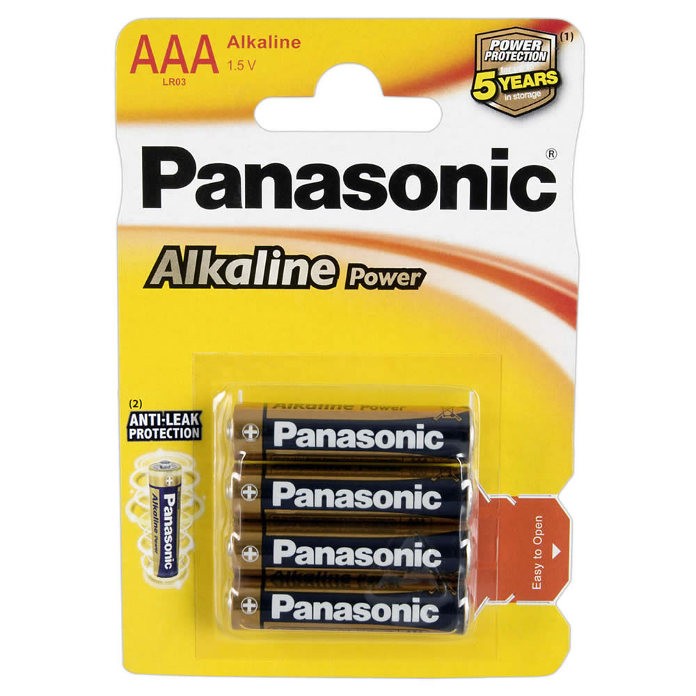 Panasonic AAA Alkaline Batterien