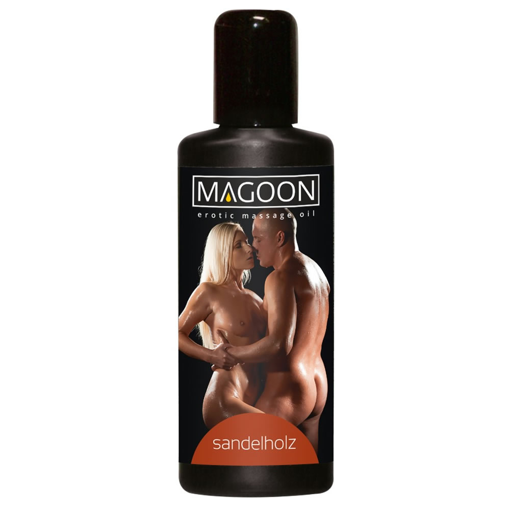 Magoon Massage Olie med Sandeltr Duft