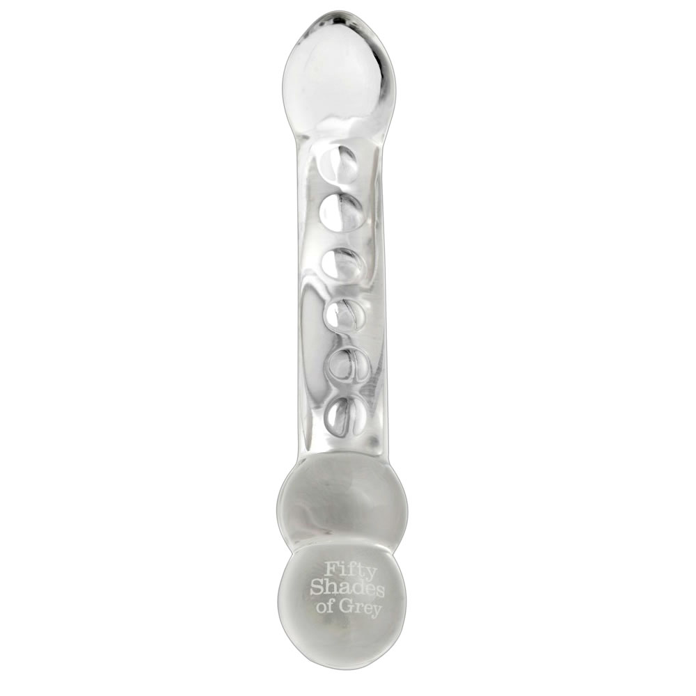 Drive Me Crazy Glass Dildo - Fifty Shades of Grey