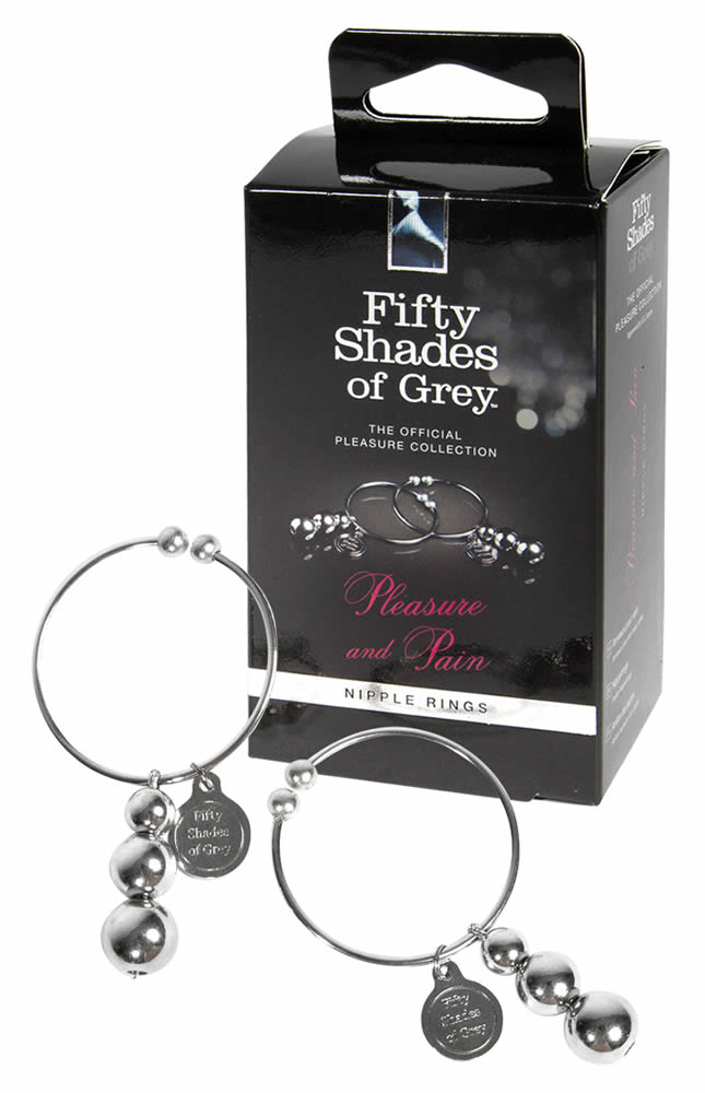 Pleasure and Pain Nipple Clamps - Fifty Shades of Grey