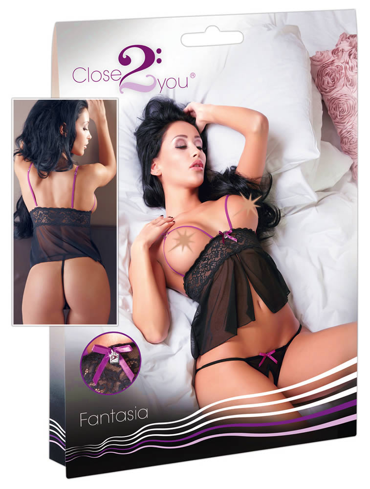 Close2You Fantasia Babydoll with String