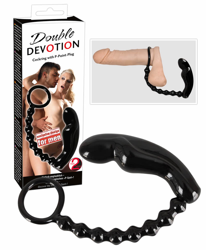 Double Devotion Anal Plug and Cockring