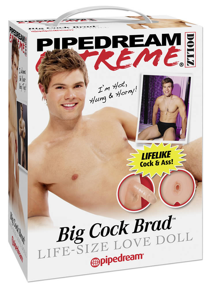 Elskovsdukke Big Cock Brad Pipedream