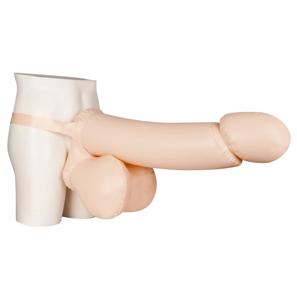 Jolly Booby Inflatable Giant Strap-On Penis