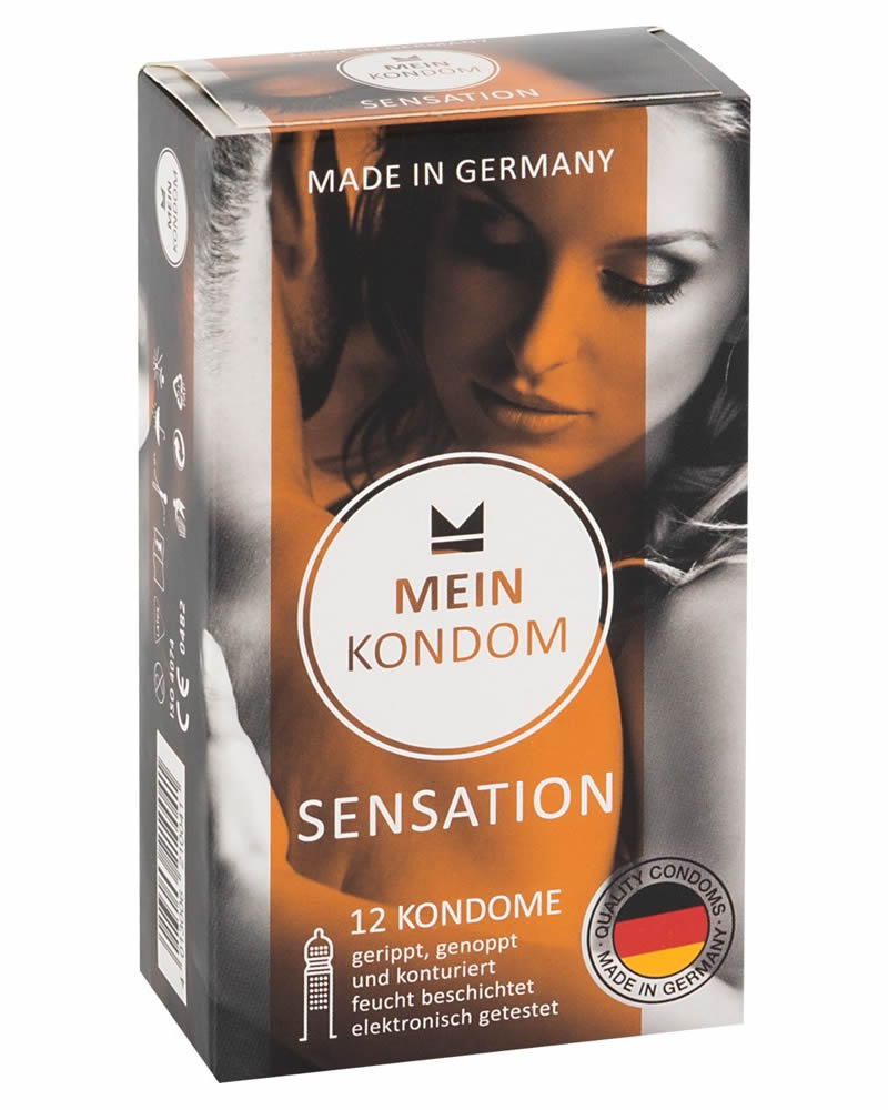 Kondom Sensation med Ekstra Stimulation